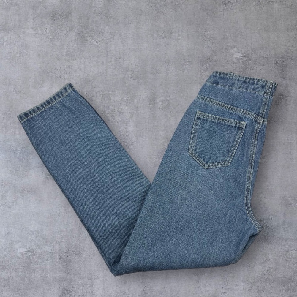 Princess Polly High Waist Button Up Straight Leg Jeans Sz: U/UK:6 / US: 2 /U: 34 - Picture 8 of 16